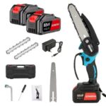 Mini Motosserra Elétrica Sem Fios – 88VF (Alta Potência)