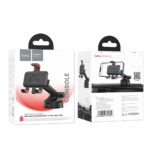 Suporte universal para celular Hoco para para-brisa/painel H22 preto - Image 2