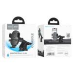 Suporte universal para Smartphone Hoco para para-brisa/painel H19 preto - Image 10