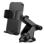 Suporte universal para celular Hoco para para-brisa/painel H37 preto - Image 8