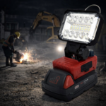 FAROL / PROJETOR LED PORTÁTIL – BATERIA 18V INCLUÍDA - Image 2