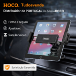 Suporte universal para celular Hoco para para-brisa/painel CA120 preto